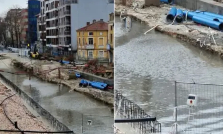 Пловдив е под вода, улиците се превърнаха в реки