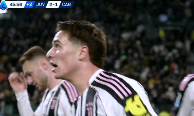 Ювентус надви Каляри след обрат