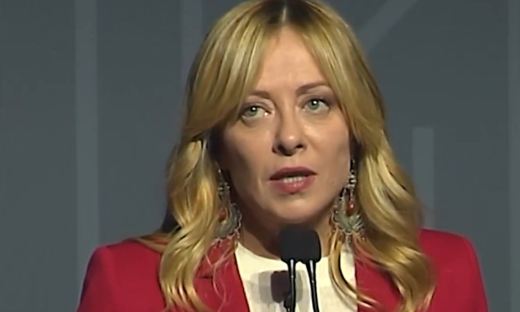 Джорджа Мелони получи награда за лидерство