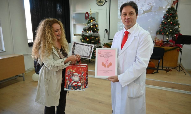 Празник на дарителите озари Клиниката по педиатрия към УМБАЛ „Свети Георги“ 