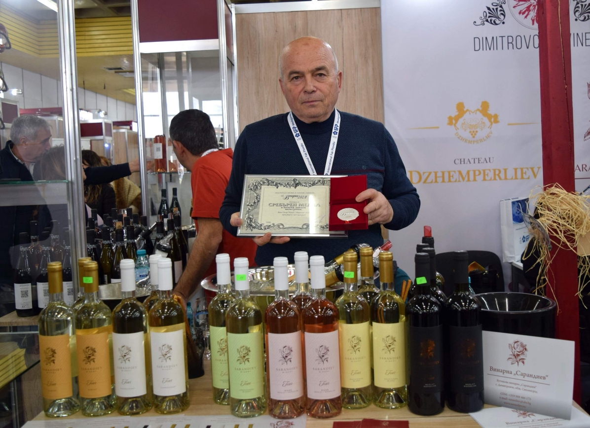 Впечатляващ дебют направи винарна „Сарандиев“на „Винария 2024“ 