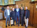 Кметът Здравко Димитров се срещна с музиканти от Виенския симфоничен оркестър