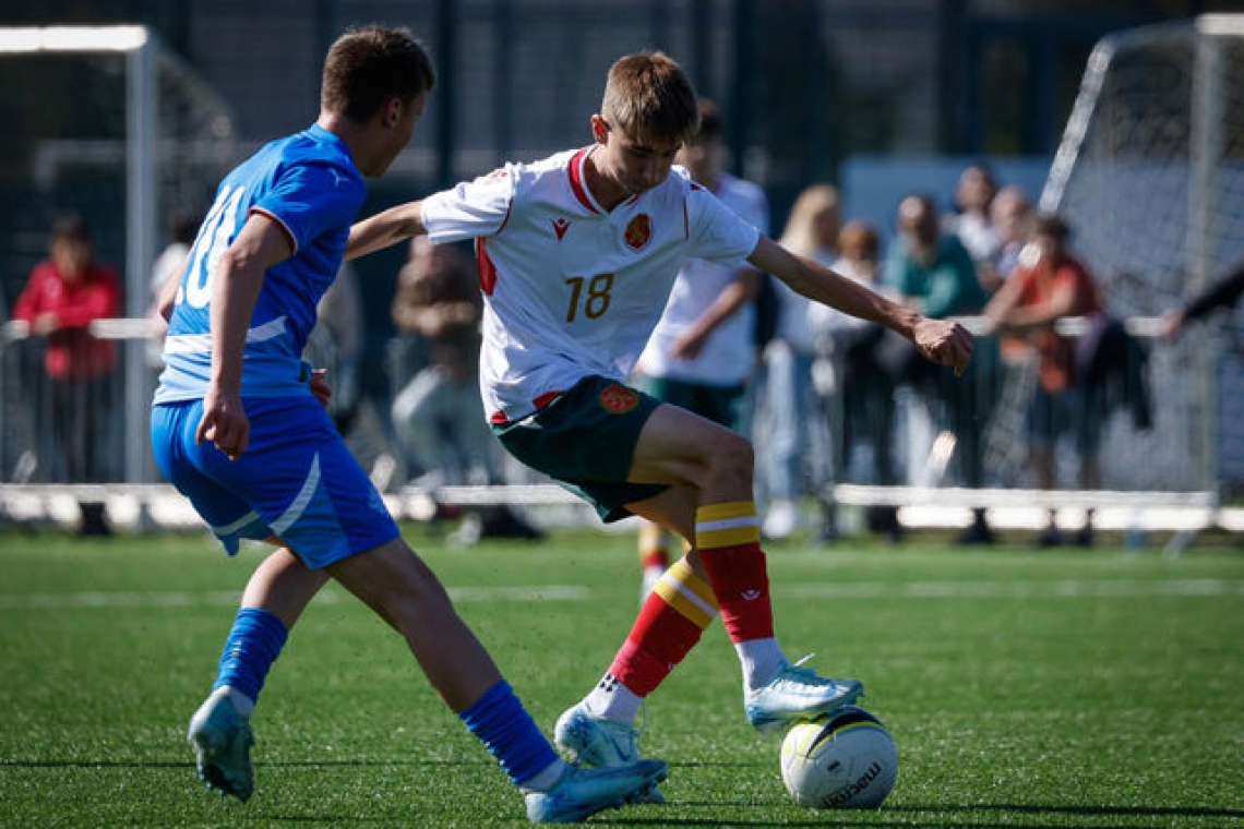 България U15 отстъпи на Исландия