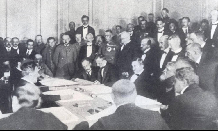 3 март 1918 г.: Русия капитулира пред България