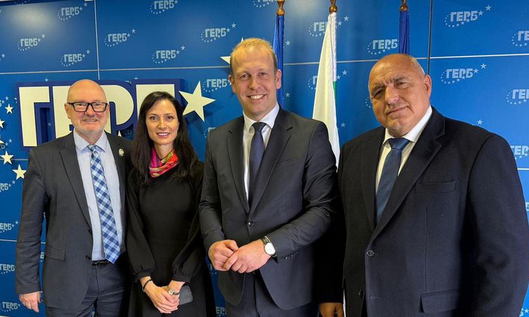 Борисов на среща с Давид Прайзенданц, член на германския Бундестаг