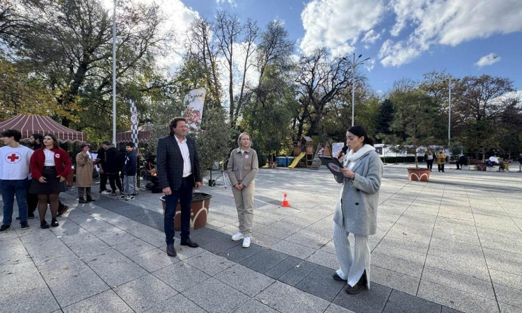 Заместник-кметът Николай Бухалов откри в Пловдив кампанията „Шофирай със сърце и разум“