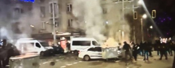 Напрежението ескалира пред централата на „ДПС-Ново начало“