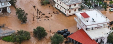 Наводнения, свлачища и щети в Гърция