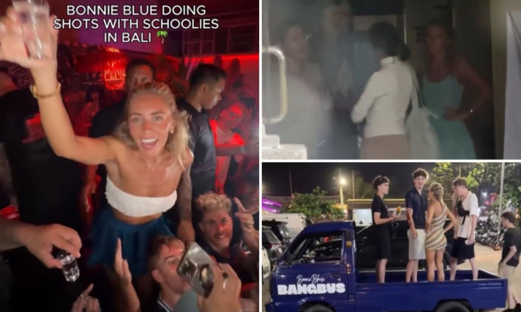 OnlyFans звездата Бони Блу задържана от полицията в Бали заради порнография