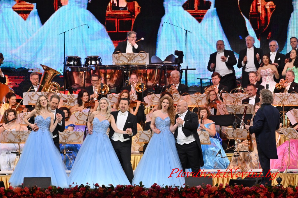 Андре Рийо омагьоса публиката в София с "Моя страна, моя България"