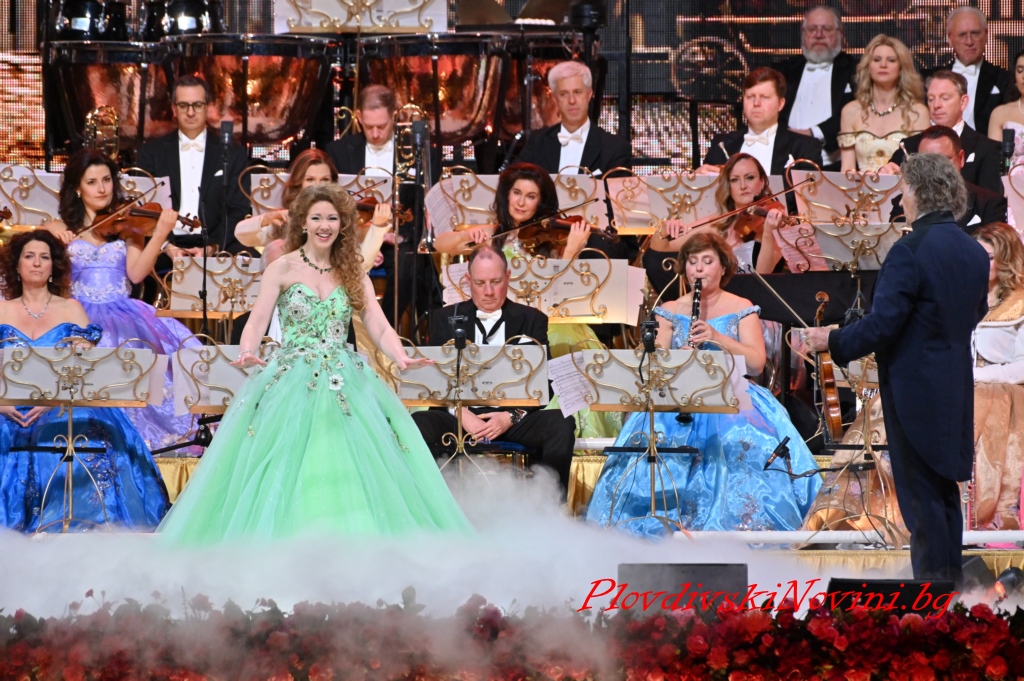 Андре Рийо омагьоса публиката в София с "Моя страна, моя България"