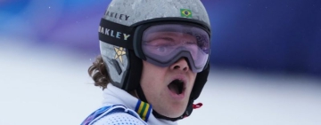 Лукас Бротен донесе историческо злато за Бразилия в гигантския слалом на Олимпиадата, Калин Златков завърши 37-и