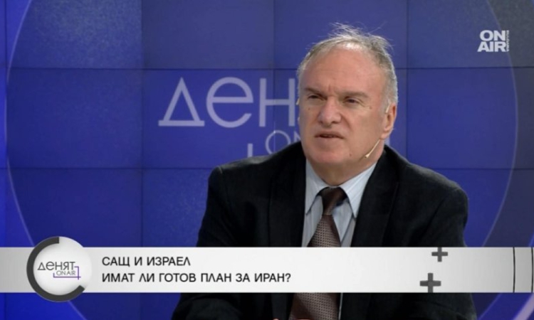 Проф. Владимир Чуков: Няма как Иран да спечели битка срещу девет държави