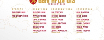 Състав на България U15 за предстоящите контролни срещи с Малта