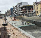 Пускат западния локал на бул. „Васил Априлов“, за 2 нощи асфалтират кръговото кръстовище