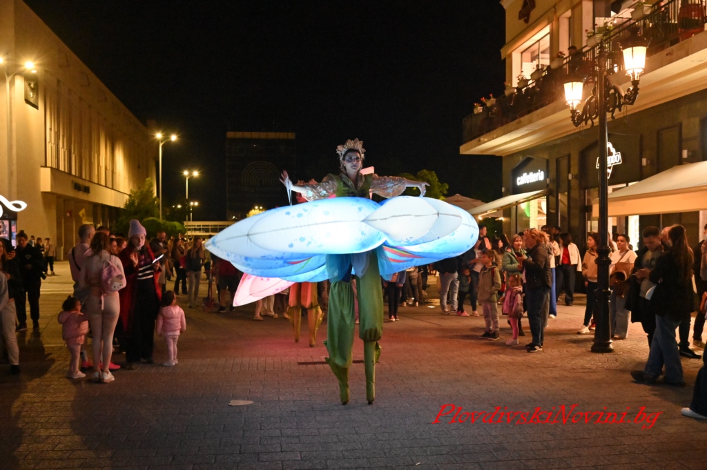 #6Fest превърна Пловдив в сцена на "Царството на венчелистчетата" 