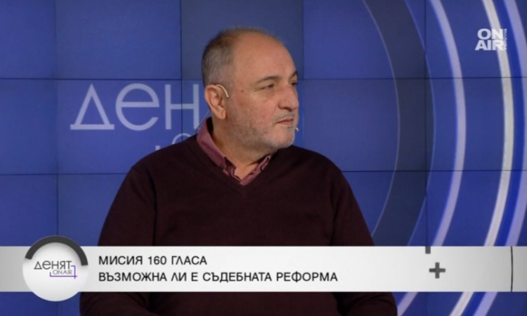 Антон Станков: Прокуратурата не трябва да се влияе от силния на деня