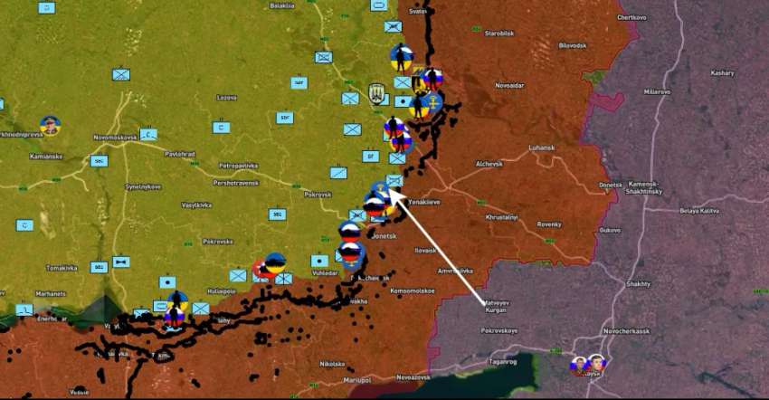 Ситуацията става все по-трудна за украинските войски в Авдeевка