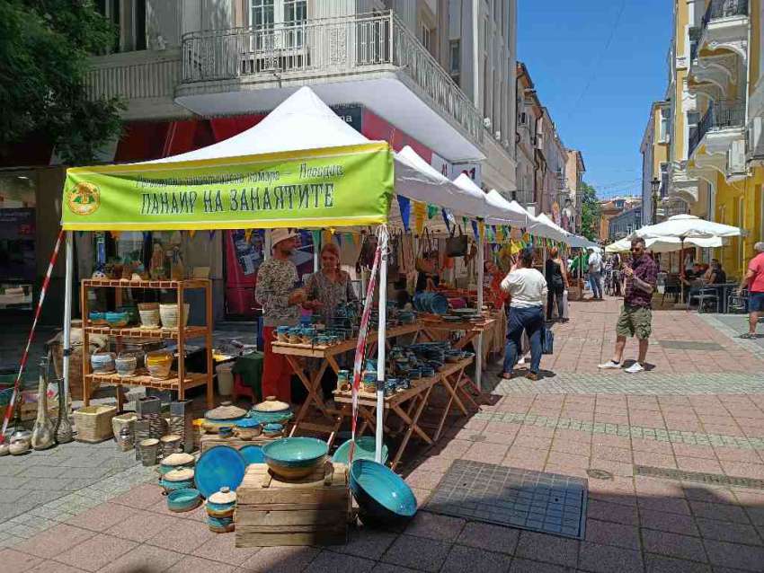 Талантливи занаятчии от цяла България ще оживят пловдивския център